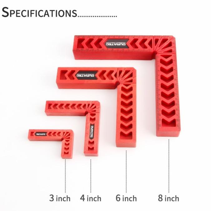 Duratec Corner Clamp Penjepit Sudut Frame Kaca Kayu 90 Derajat Mo