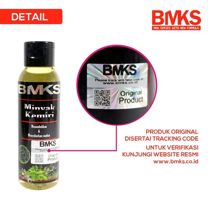 BISA COD Original BMKS Minyak Kemiri bpom / black magic kemiri oil bpom Minyak Rambut Kemiri Penghilang Uban