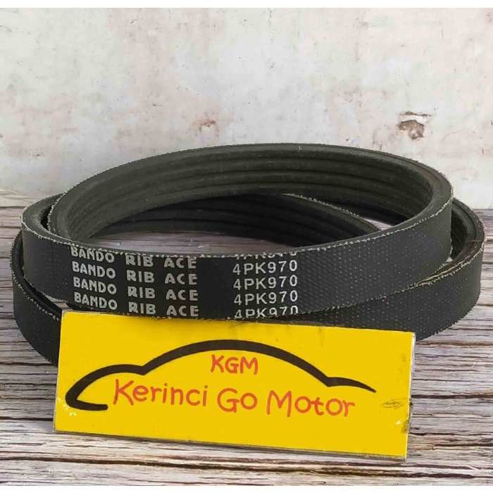 BANDO VAN BELT 4PK 970 RIB BELT TALI KIPAS 4PK-970 FAN BELT ALUR