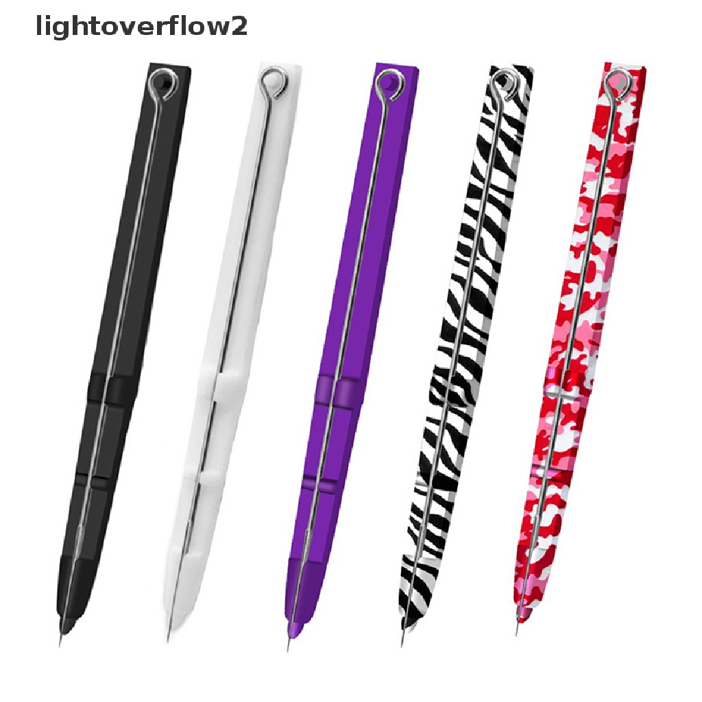 (lightoverflow2) 1 Pc Stik Holder Pen Tattoo Untuk Tangan (ID)