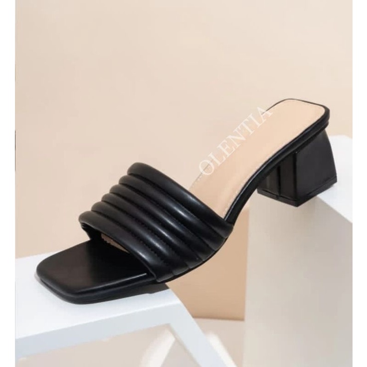 Sandal Wanita Heels tahu kokop busah 5cm SH 11