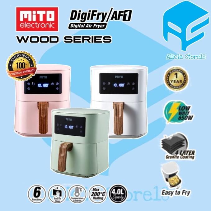 Discount MITO AF1 DIGITAL AIR FRYER 4L AIRFRYER LOW WATT DIGIFRY /PERALATAN MASAK SET/PANCI PRESTO/P