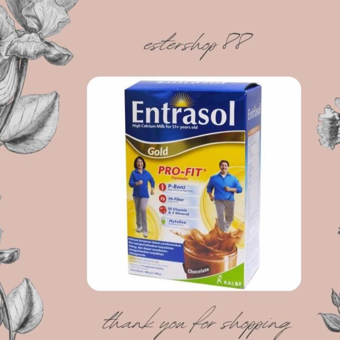 

[ COD ] susu entrasol gold cokelat 600 gram / susu diabetes / susu dewasa