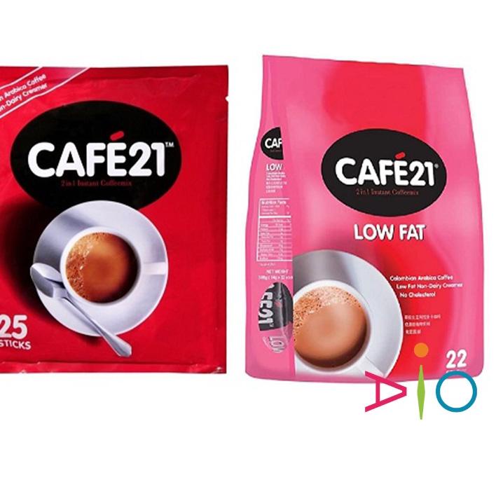 

TERLARIS BRANDS FESTIVAL Cafe 21 Coffee mix 2in1 / Cafe21 Kopi 2 in 1 Tanpa Gula ( No Sugar Added ) buruan
