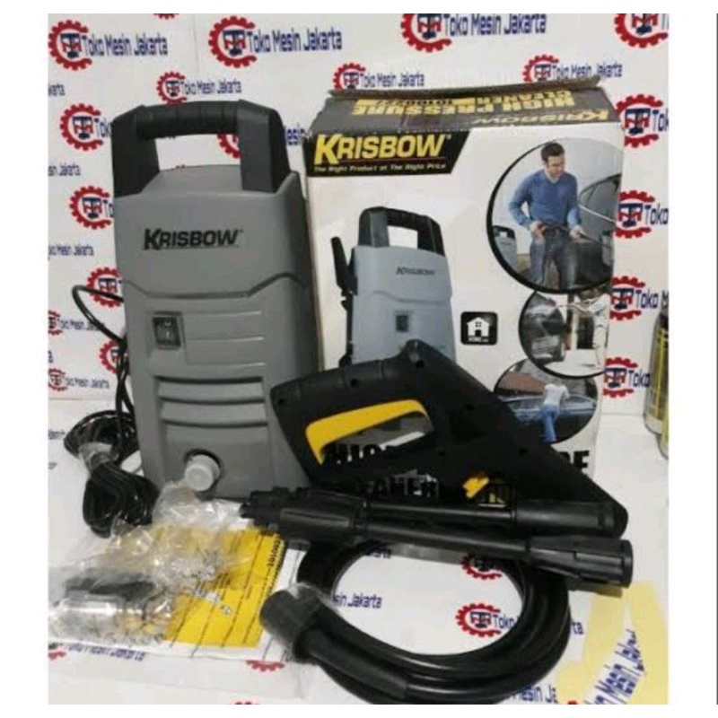Krisbow High pressure cleaner/penyemprot air tekanan tinggi/mesin cuci mobil