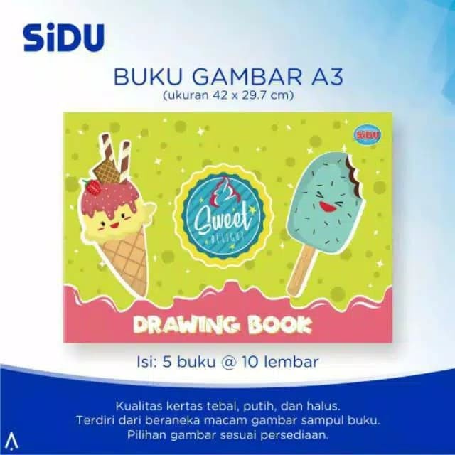 

Eklusif Buku Gambar Sinar Dunia Sidu A3 Grosir Murah