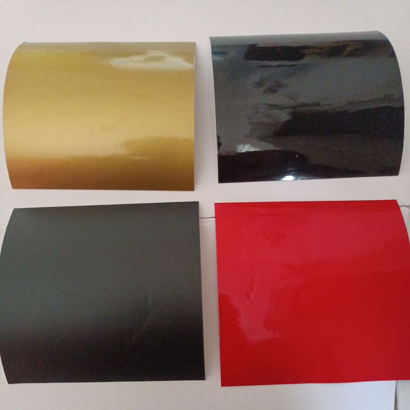 

cuting stiker warna gold _hitam glossy _hitam doff_merah gloxy