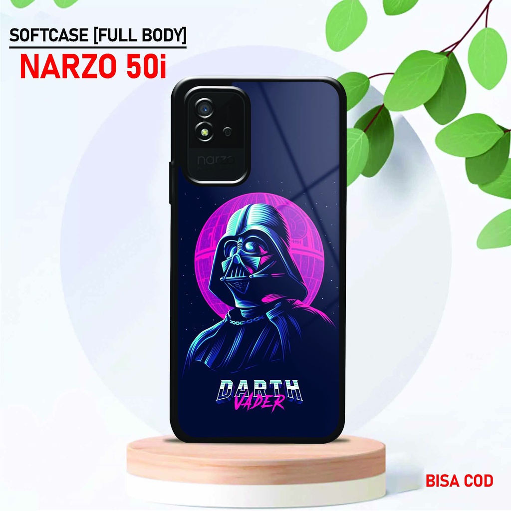 Softcase Glossy Realme Narzo 50i - Fashion Case [ UC 22 ] Realme Narzo 50i - Softcase Mengkilat Real