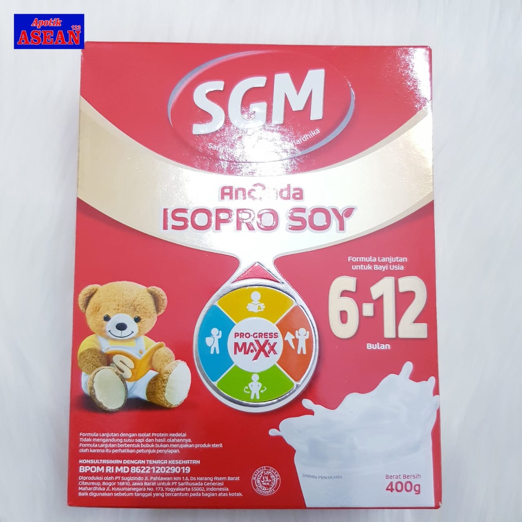 SGM ANANDA ISOPRO SOY 6-12 BULAN ISI 400GR