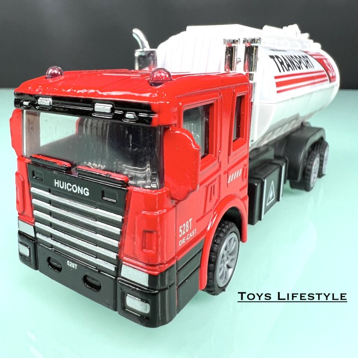 Produk Unggulan Mainan Mobil Truk Tangki Bensin / Oil Tanker Skala 1:50 Limited