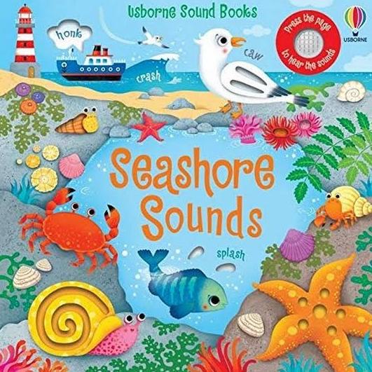 

Promo Usborne Seashore Sounds. Buku Anak / Sound Book Import