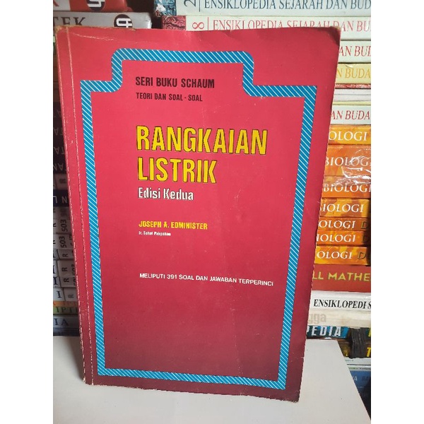 buku rangkaian listrik edisi kedua seri buku Schaum teori dan soal-soal oleh Joseph A Edminister