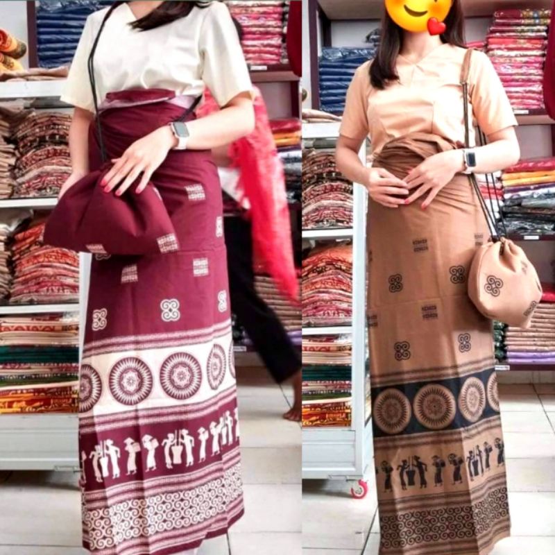 SARUNG TORAJA WANITA MOTIF SARITA /SARUNG KHAS TORAJA