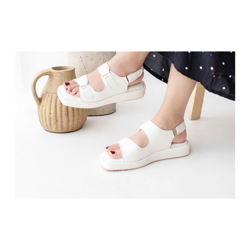 GN - Wedges widefit Delisa / sandal platform wanita