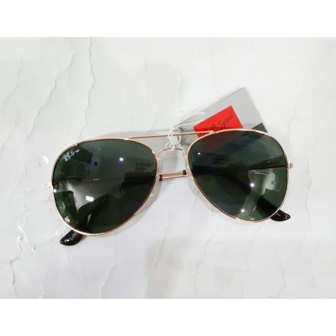 Kacamata hitam Aviator sejenis Pilot film TOP GUN pelindung mata silau