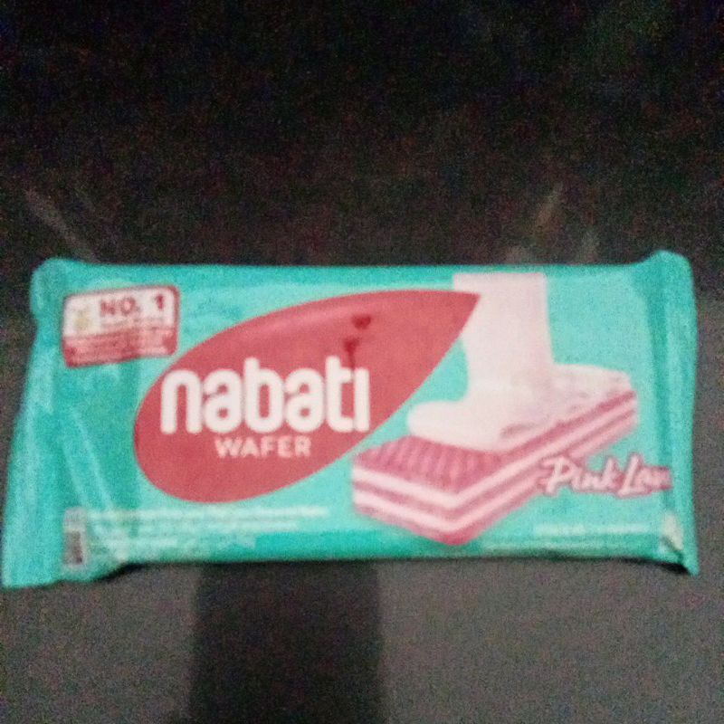 

nabati wafer rasa pink lava 16 gr