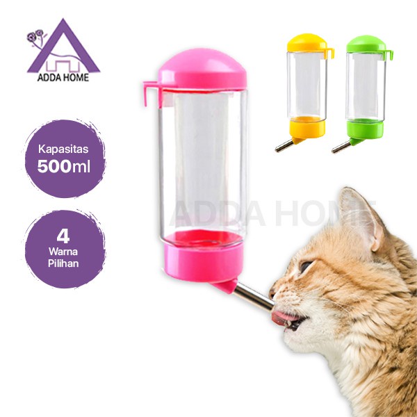 Adda Home - Botol Minum Dot Anjing Kucing Kelinci 400ml Dapat Digantung