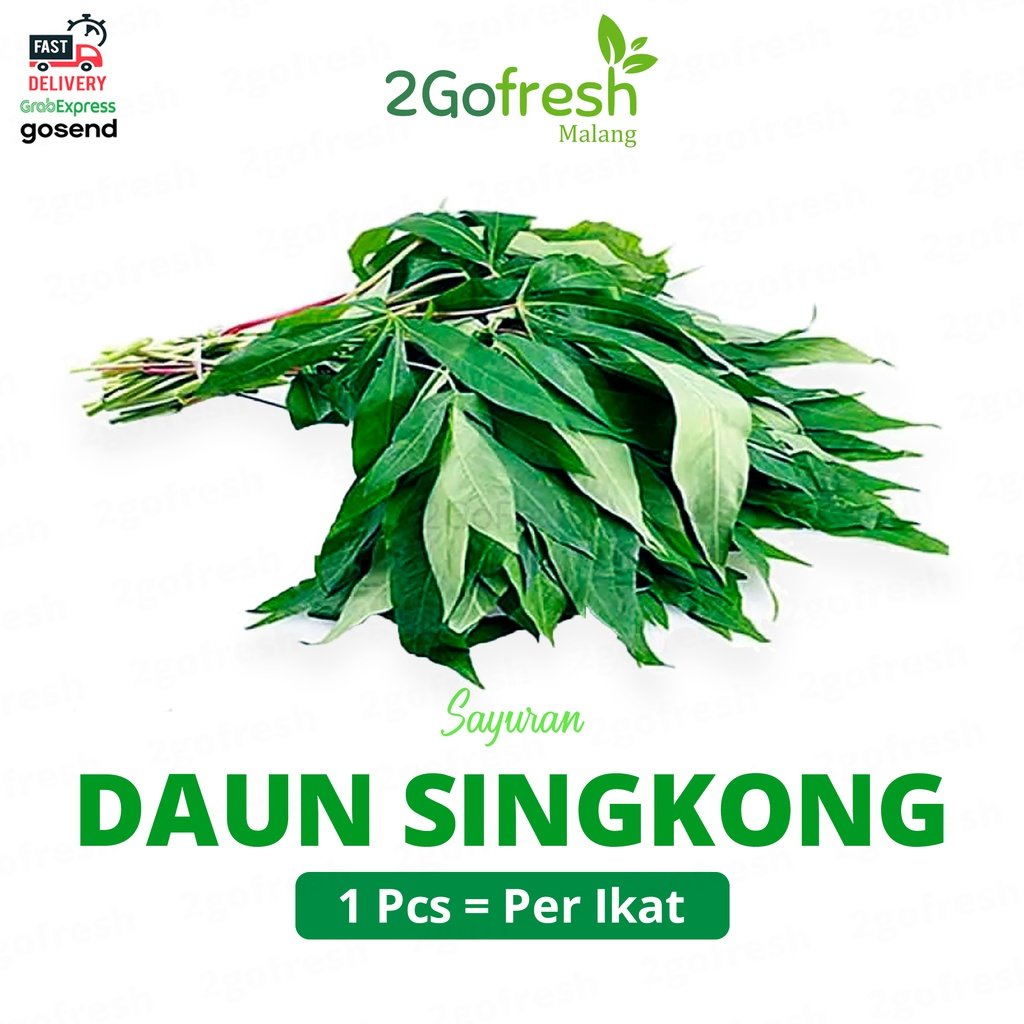 

Sayur Daun Singkong / Cassava Leaves Fresh - Sayuran