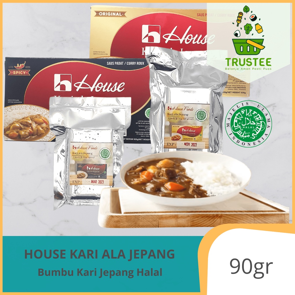 HALAL House Curry / Kari lokal ala jepang / Bumbu dapur saus kari kare import impor