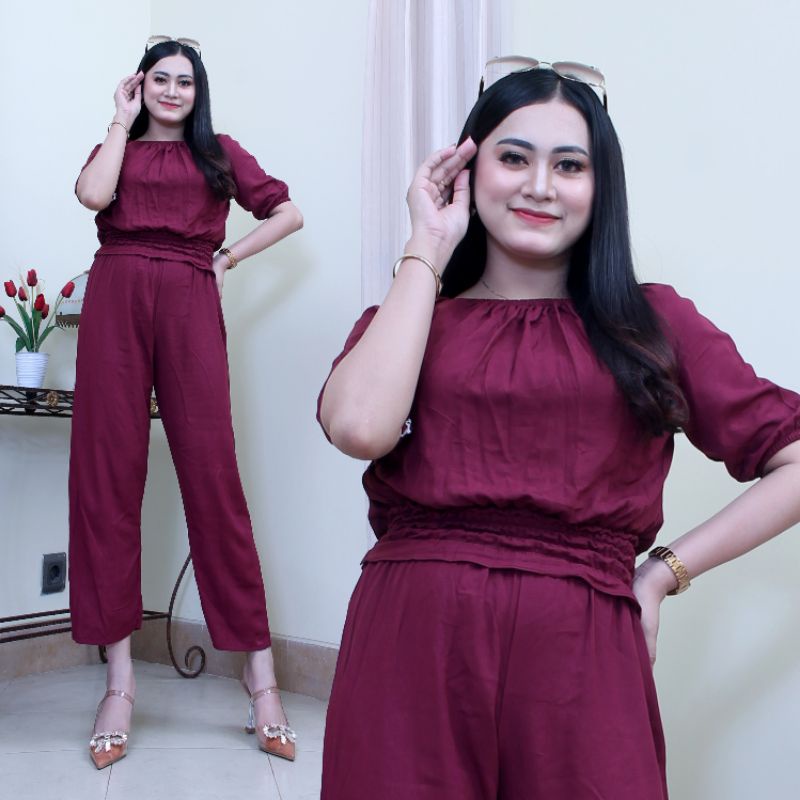 Setelan Cp Rayon Wanita Abg/Remaja | Yg Lagi Hits Produk Terbaru | One Set Rayon Terlaris