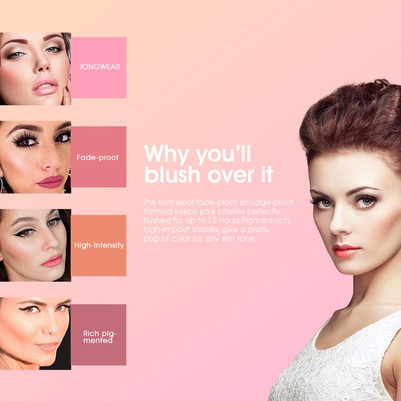 [ 100% ] [ ORIGINAL &amp; READY ] IMAGIC FA-123 6 COLORS PALETTE BLUSH ON - WARNA NATURAL &amp; SEGAR