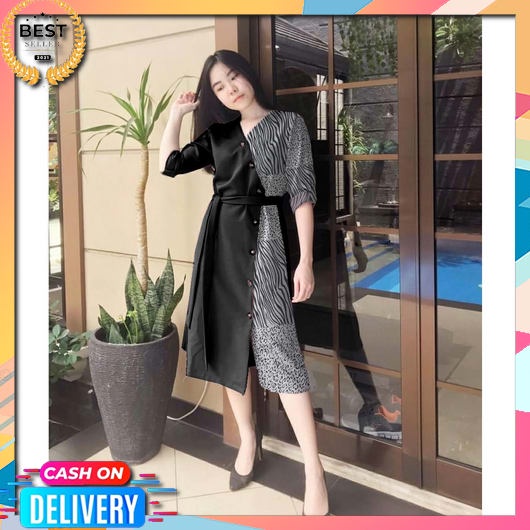 Dres Terbaru 2022 Dewasa Tunik Baju Kondangan Atasan Wanita Cod Jumbo Casual  Busui Baju Pesta Gaun 