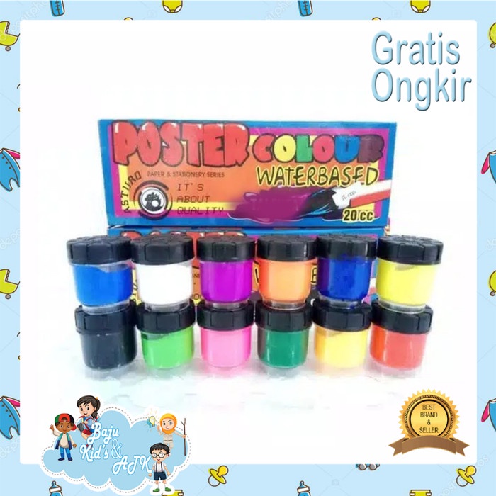 

Jual Cat Poster Asturo Set 12 Warna X 20Cc Bergaransi