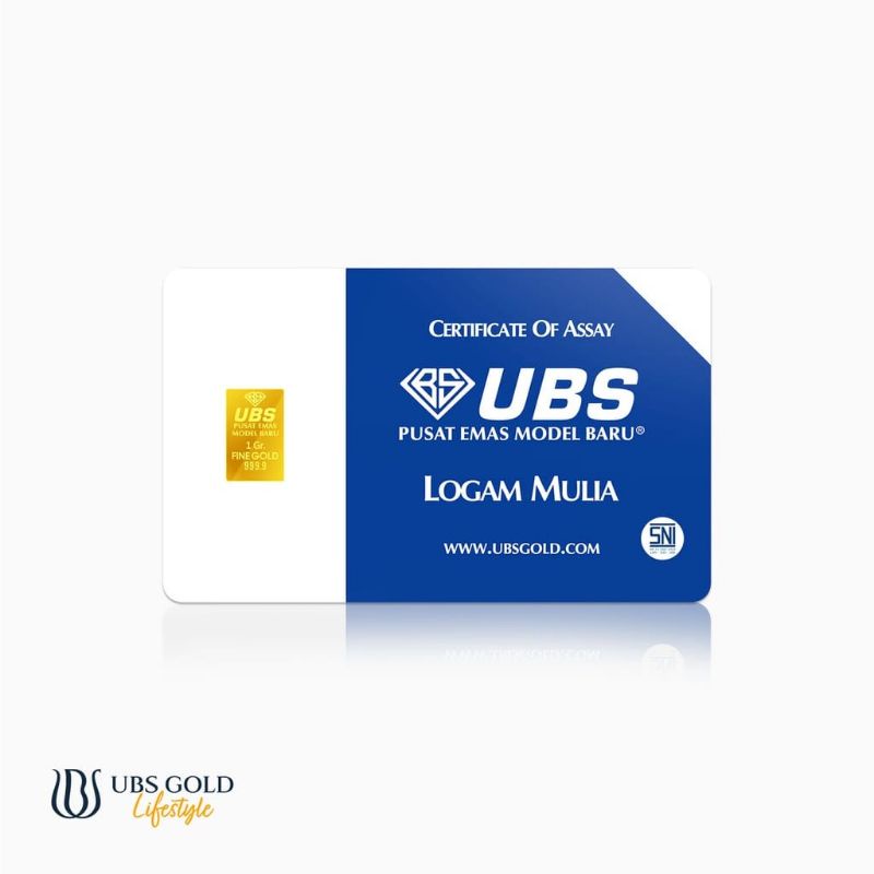 Logam Mulia UBS 1 gram sarana menabung emas