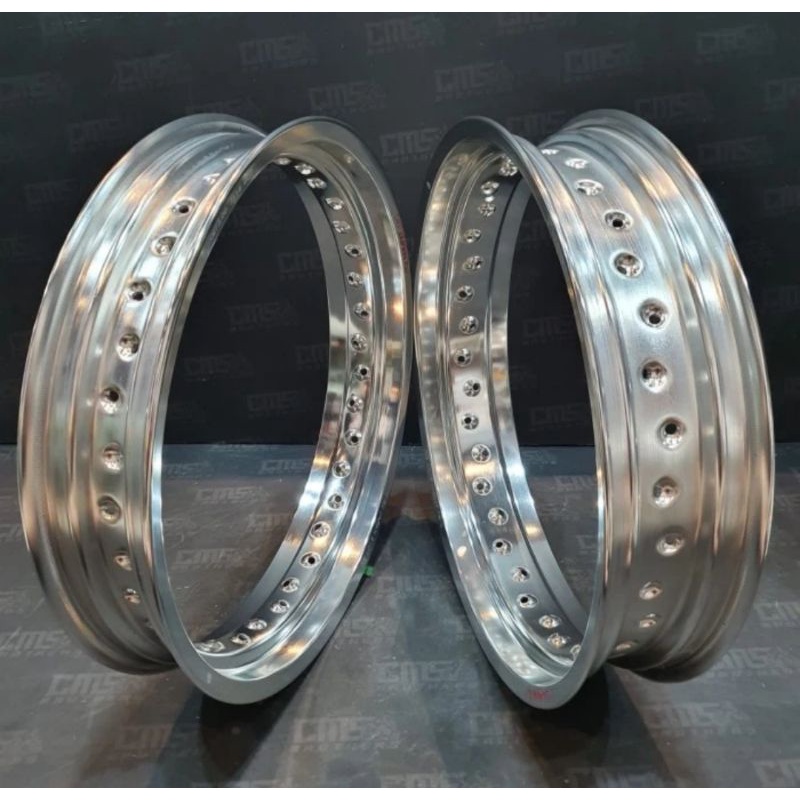 Velg velek pelek veleg lingkar aloy alloy crv ori japan 17 300 350 silver kilat