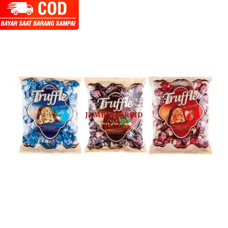 

(JAMBISTOREID) JAMBI LANGSUNG KIRIM Elvan Truffle 400gram All Varian Assortment Coconut Strawberry Hazelnut Caramel Snack Coklat Import Mekah Arab Saudi Batam Turki dari Jambi