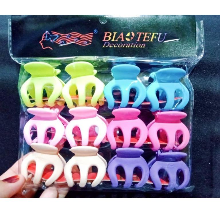 JEPIT JEDAI METALIK DOFF ISI 12 PCS 3,5CM JEDAI RAMBUT JEDAI SALON • BBD.18Oc22т