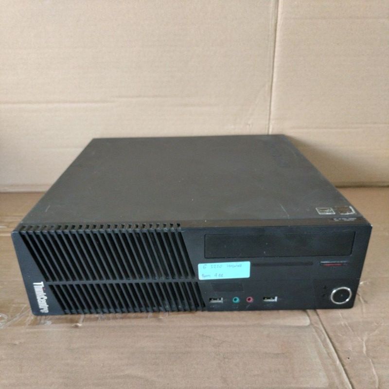 Pc desktop Lenovo core i7 gen 4 ram 8gb ssd 120gb hdd 500gb siap pakai