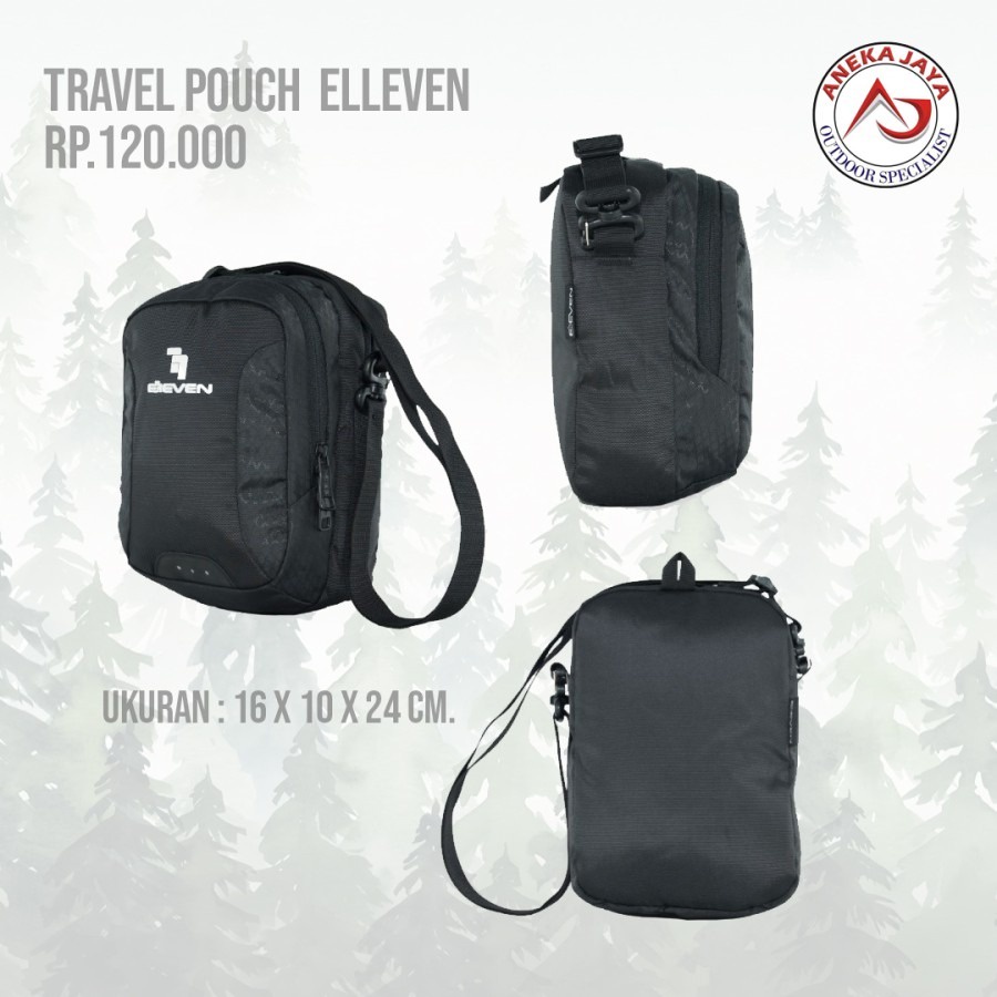 TRAVEL POUCH ELLEVEN TAS SELEMPANG