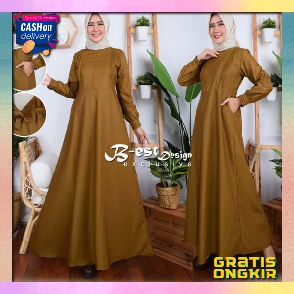 Baju Muslim Perempuan Bju Perempuan Muslimah Buju Muslim Lebaran Pakaian Baju Gamis Wanita Remaja Ga