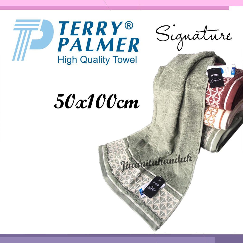 ATB Handuk Terry Palmer Signature 50x100 GRADE A Termurah