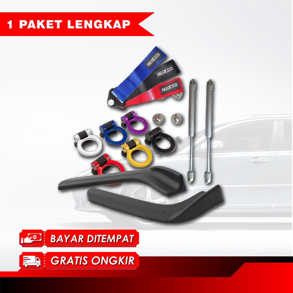 Paket Winglet Bumper Diffuser Lips Mobil Sedan,Truck,Bus,Engkel