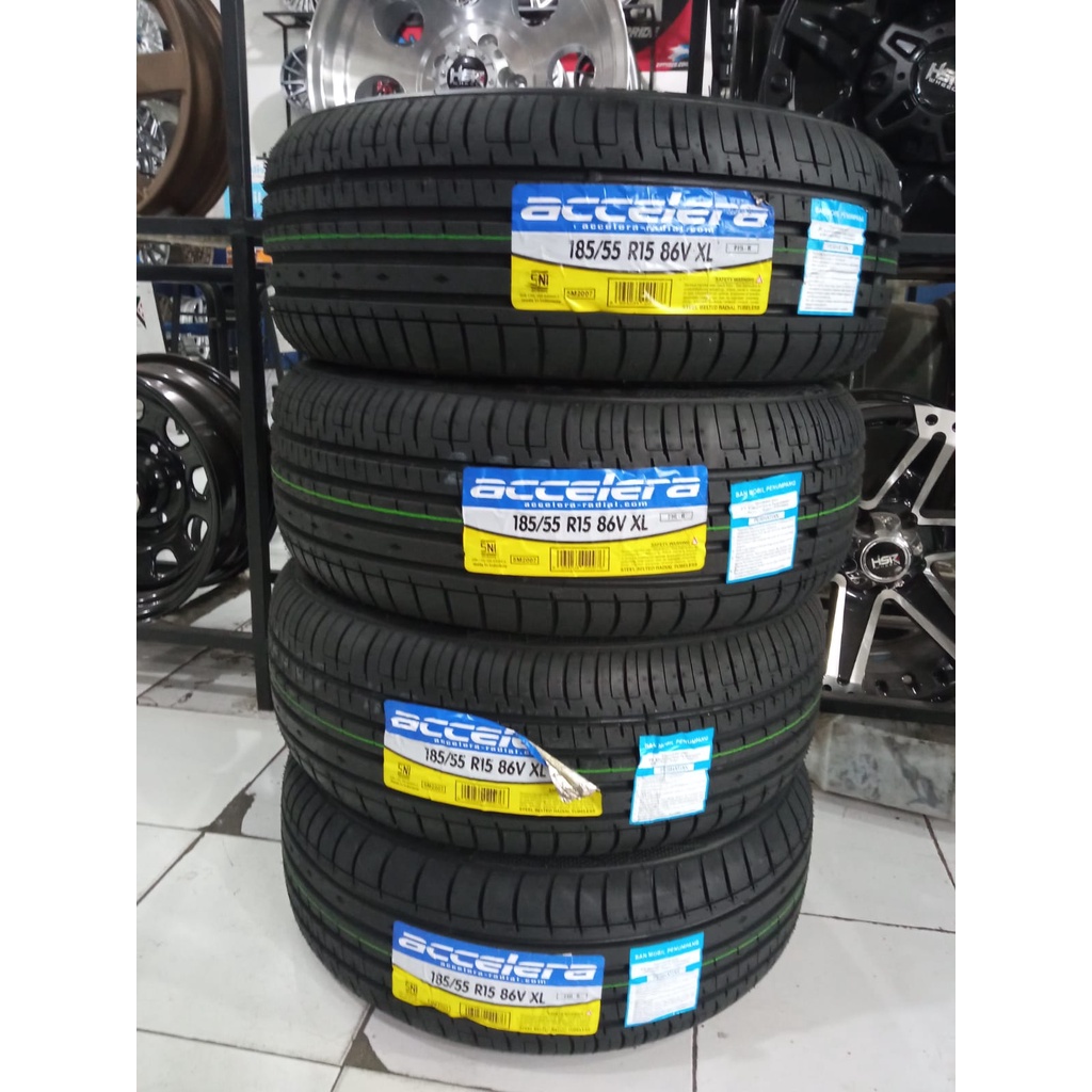ban mobil brio rs r 15 ukuran 185 55 r15 ban tubles acceleeera phi