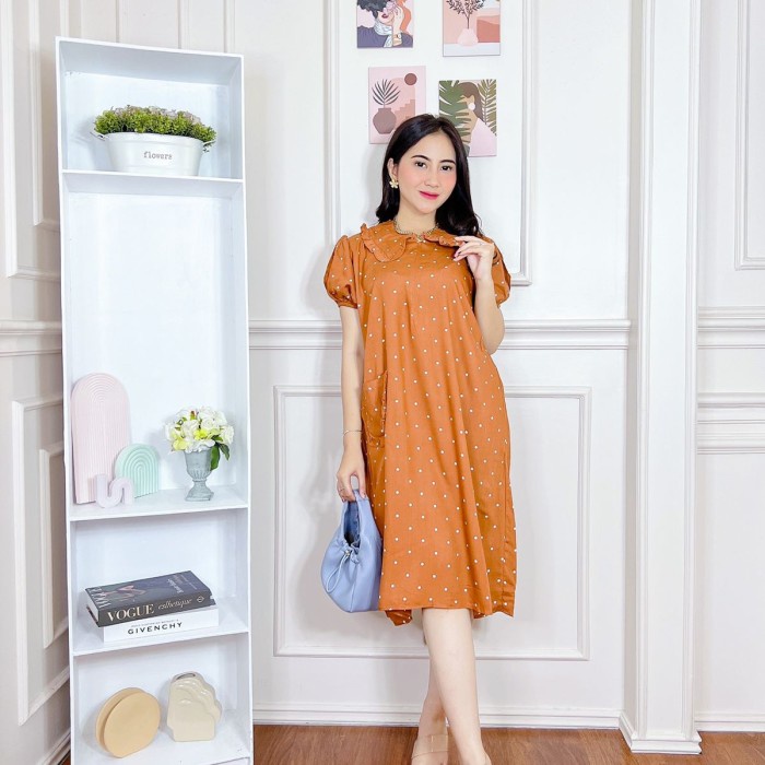 Terbaru Daster Amira By Kanaya - Home Dress Bahan Rayon Busui Friendly