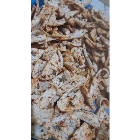 

Basreng pedas daun jeruk