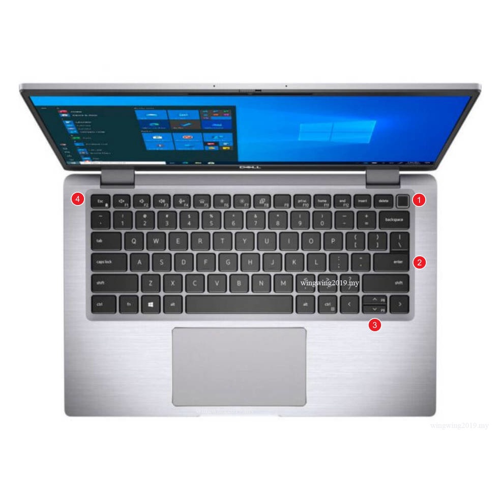 Skin Keyboard laptop Dell Latitude 9510 9520 9420 Dell Latitude 7420 2 in 1 7410 5420 5320 14 &quot;Dell Latitude 7520
