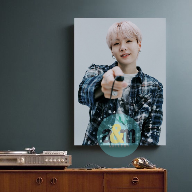 Poster Kayu BTS Self Camera VERSION JIN RM SUGA JUNGKOOK J-HOPE JIMIN V I Hiasan Dinding Dekorasi Kamar I Poster Kayu K-POP Dekorasi Kamar - A&amp;M