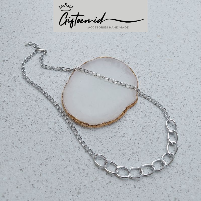 Chain Necklace /Kalung Rantai Kode Darra by giftoenacc