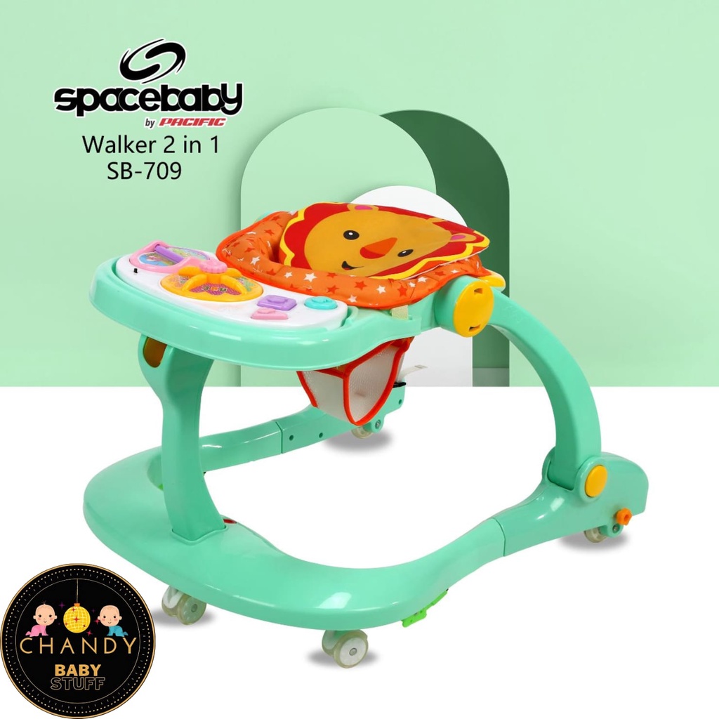 BABY WALKER  SPACE BABY 2IN1 SB 709
