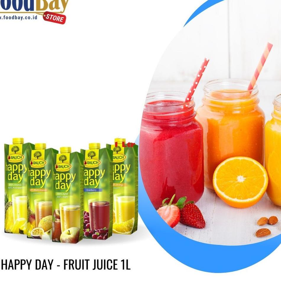 

Makin laris--HAPPY DAY Fruit Juice 1L / JUS BUAH 1 Liter