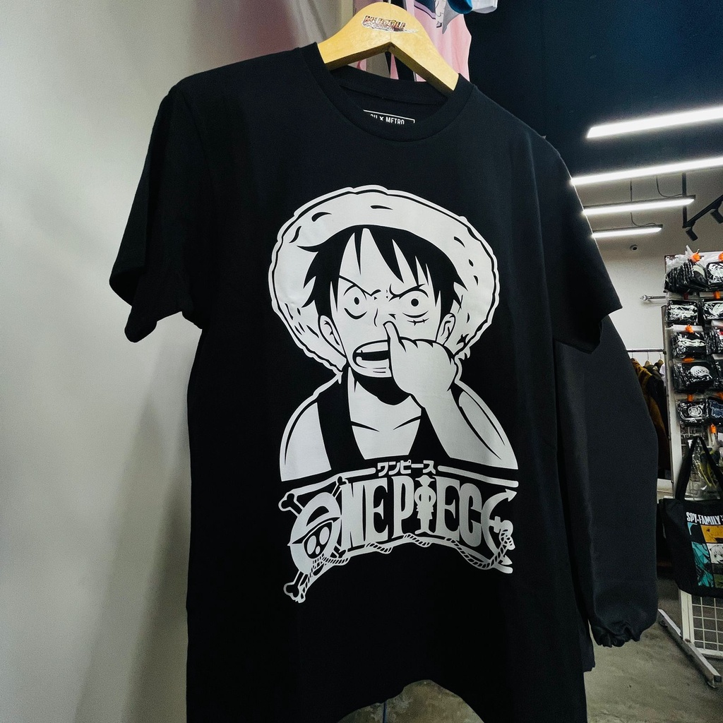 Kaos Onepiece Luffy Jiken Black