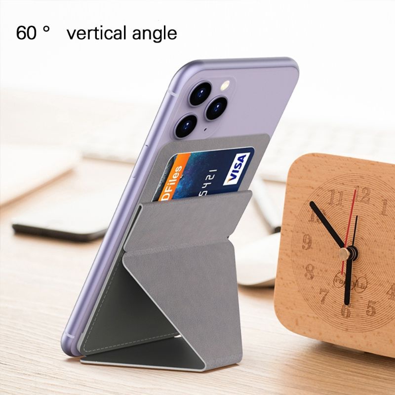 Phone Holder Hp Magnetic 3 in 1 Sticky Card Holder Folding Phone / Stand Phone