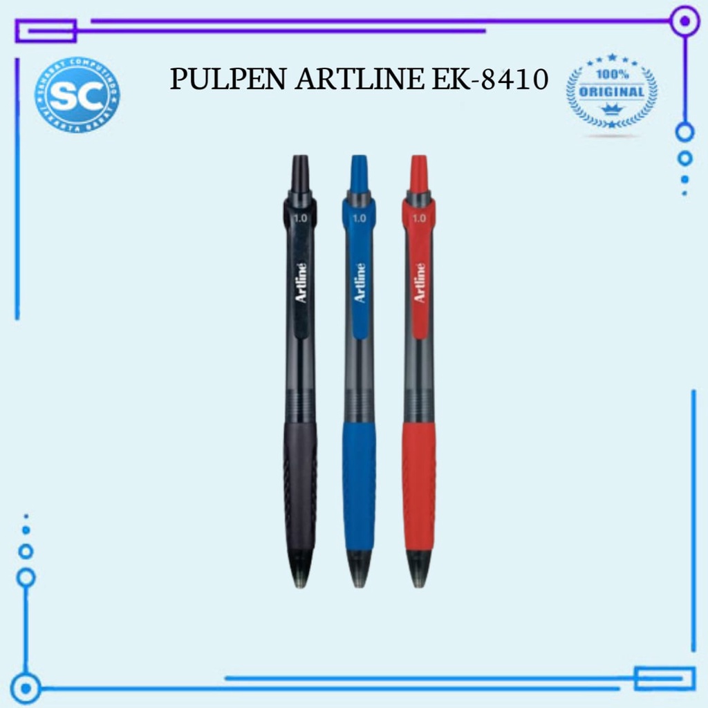 

PULPEN ARTLINE EK-8410 ALAT TULIS 3 WARNA 1.0 MM