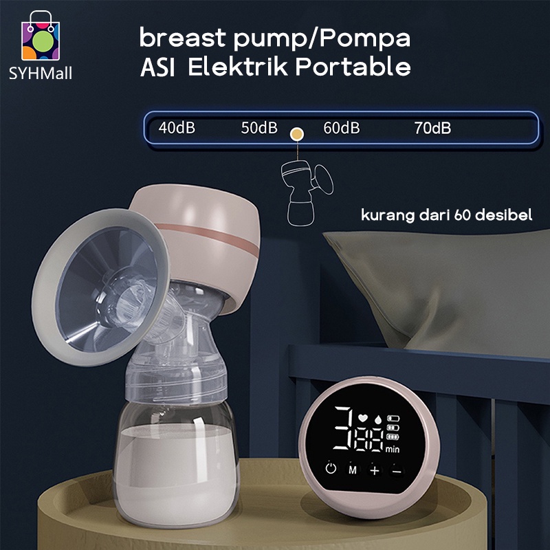 Pompa ASI Elektrik Portable / Breast Pump / Rechargeable Single Electric Breast Pump / perlengkapan bayi Tanpa Rasa Sakit Painless Tanpa Kabel Botol Susu Bayi Produk Bayi