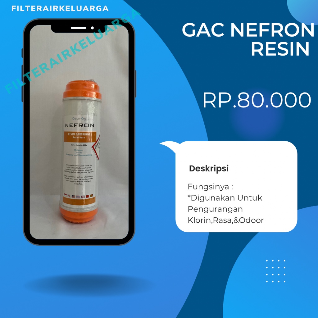 GAC NEFRON RESIN