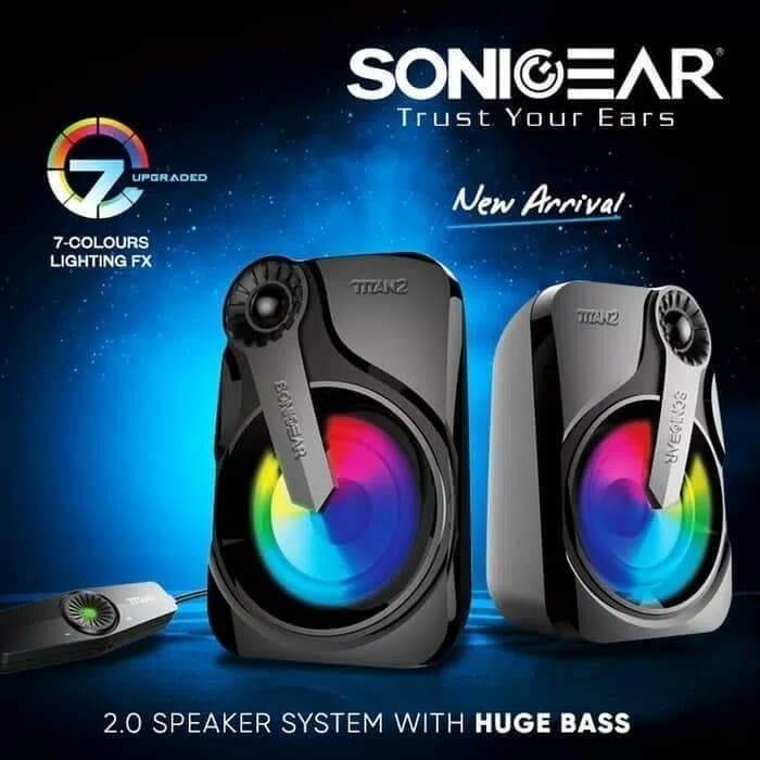 SonicGear Titan 2P Speaker Sonic gear 2 P
